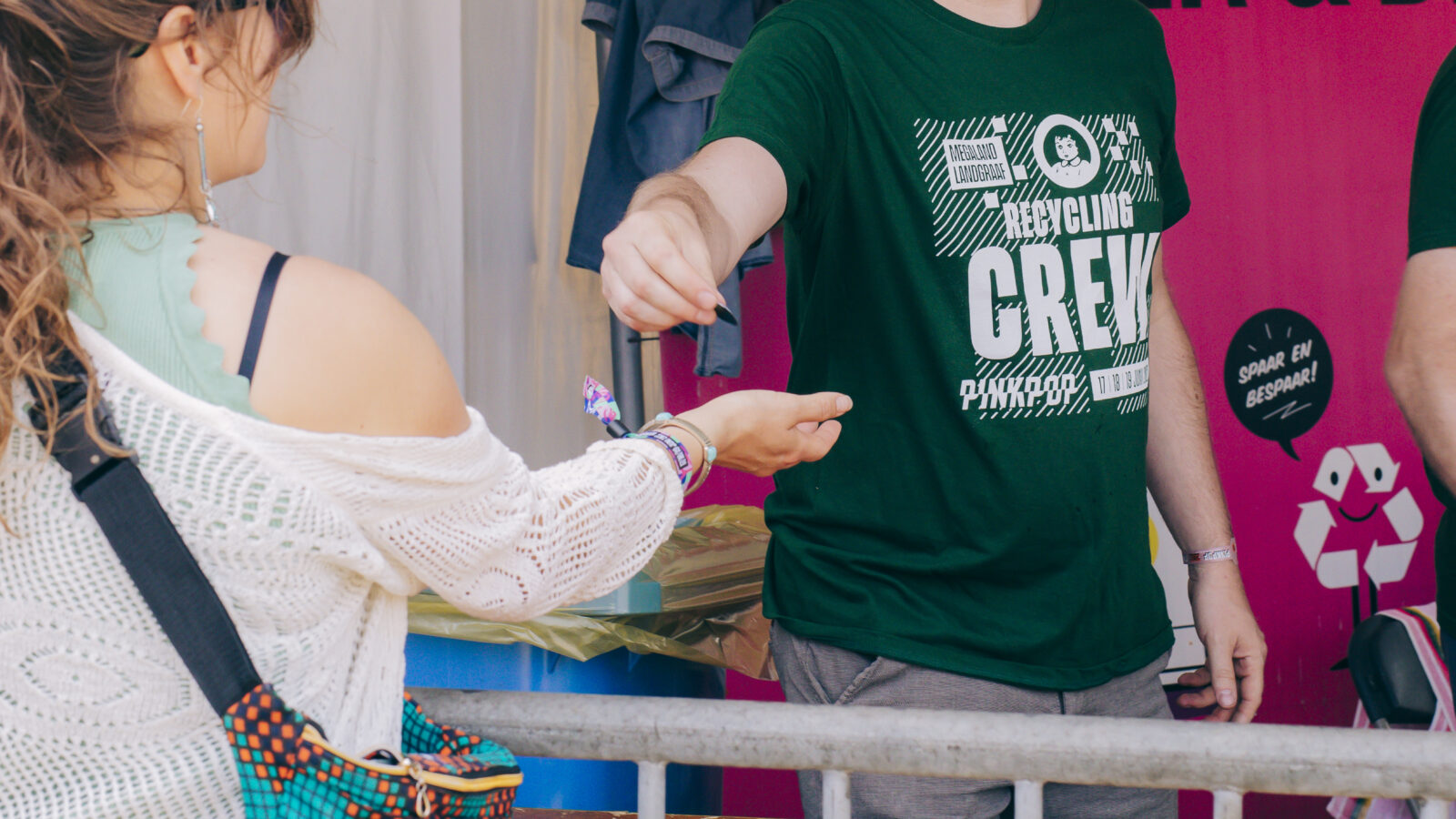 Pinkpop kleurt groen!